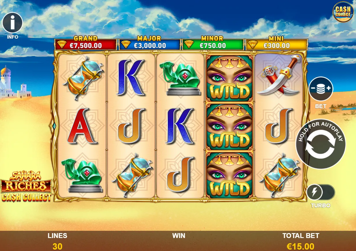 Sahara Riches Cash Collect
